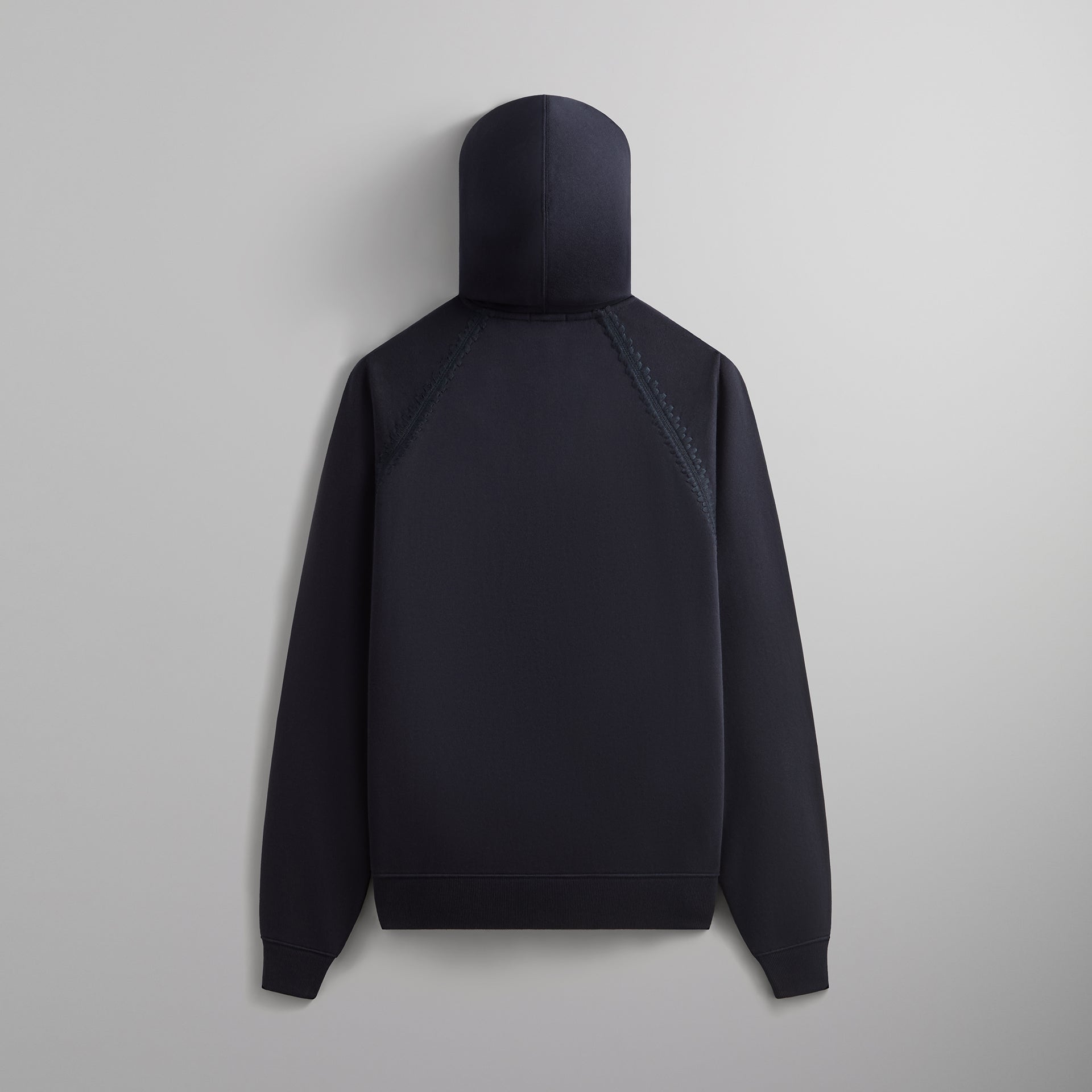 Kith Vale Raglan Full Zip Hoodie - Admiral