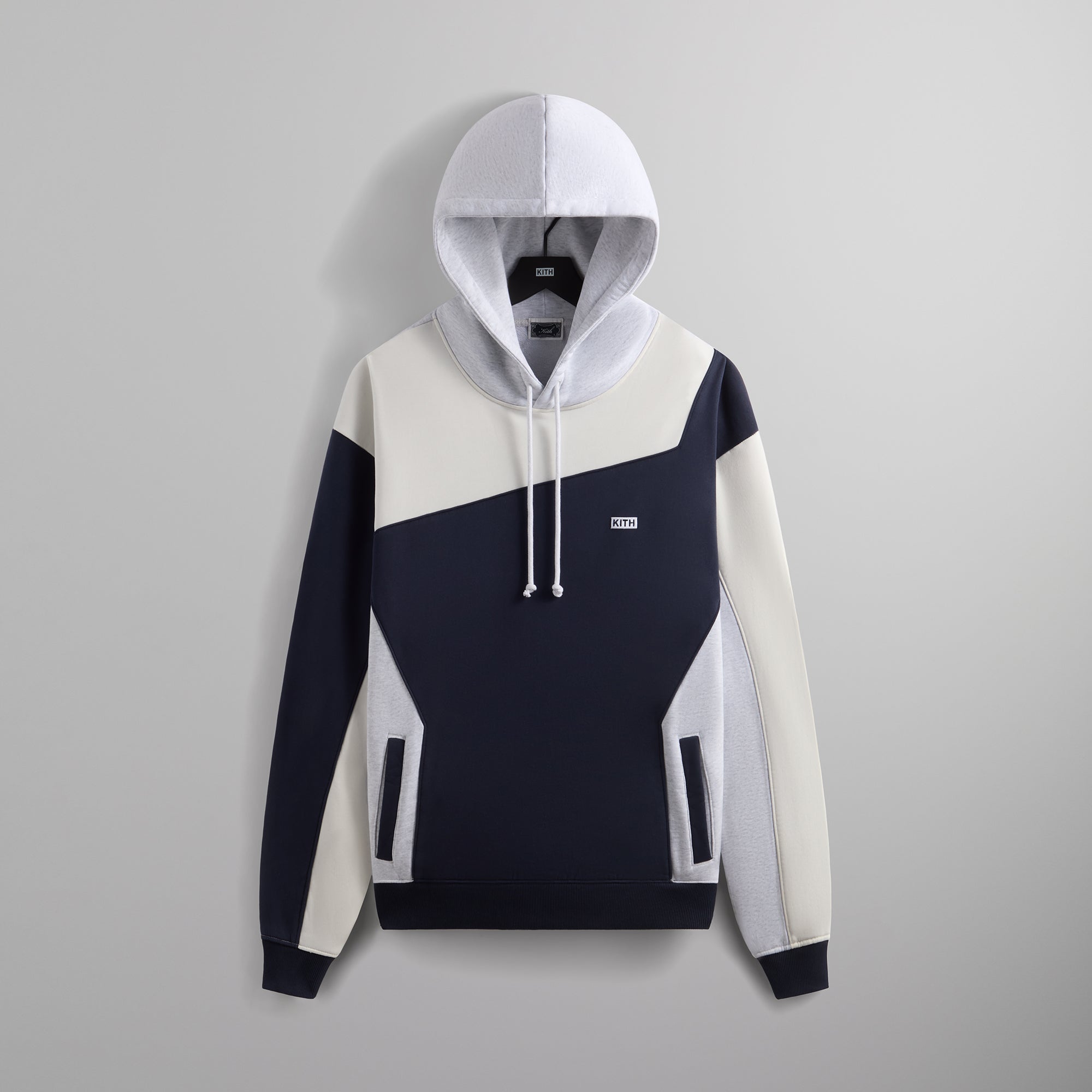 Kith Color Kith Color-Blocked Madison Hoodie - Nocturnal