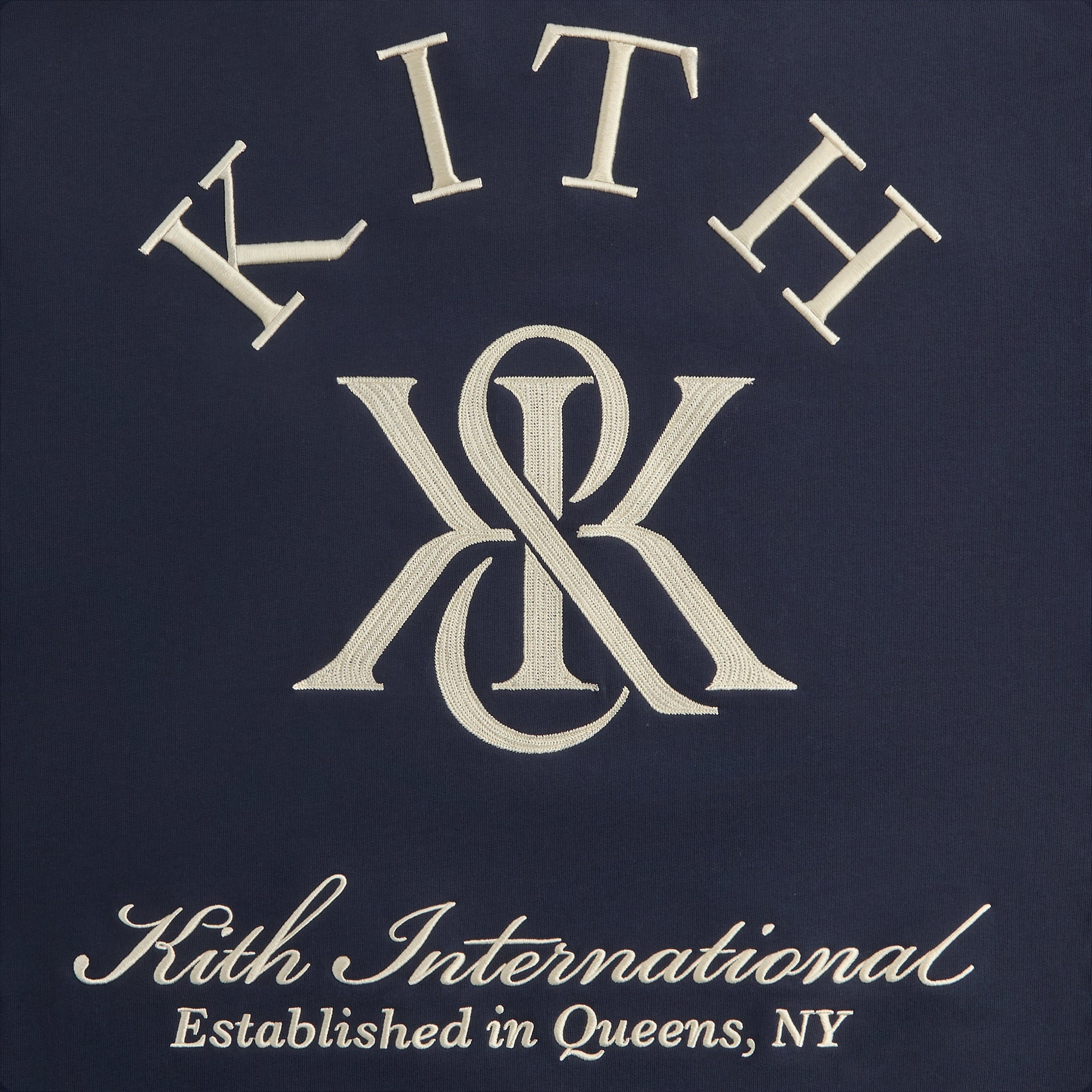 Kith Nelson Collared Pullover - Nocturnal