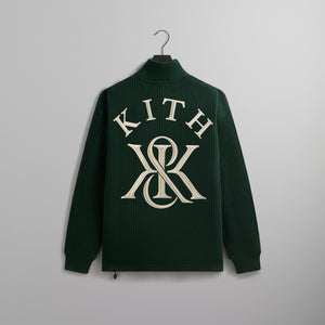 Kith Cable Fleece Quarter Zip - Stadium