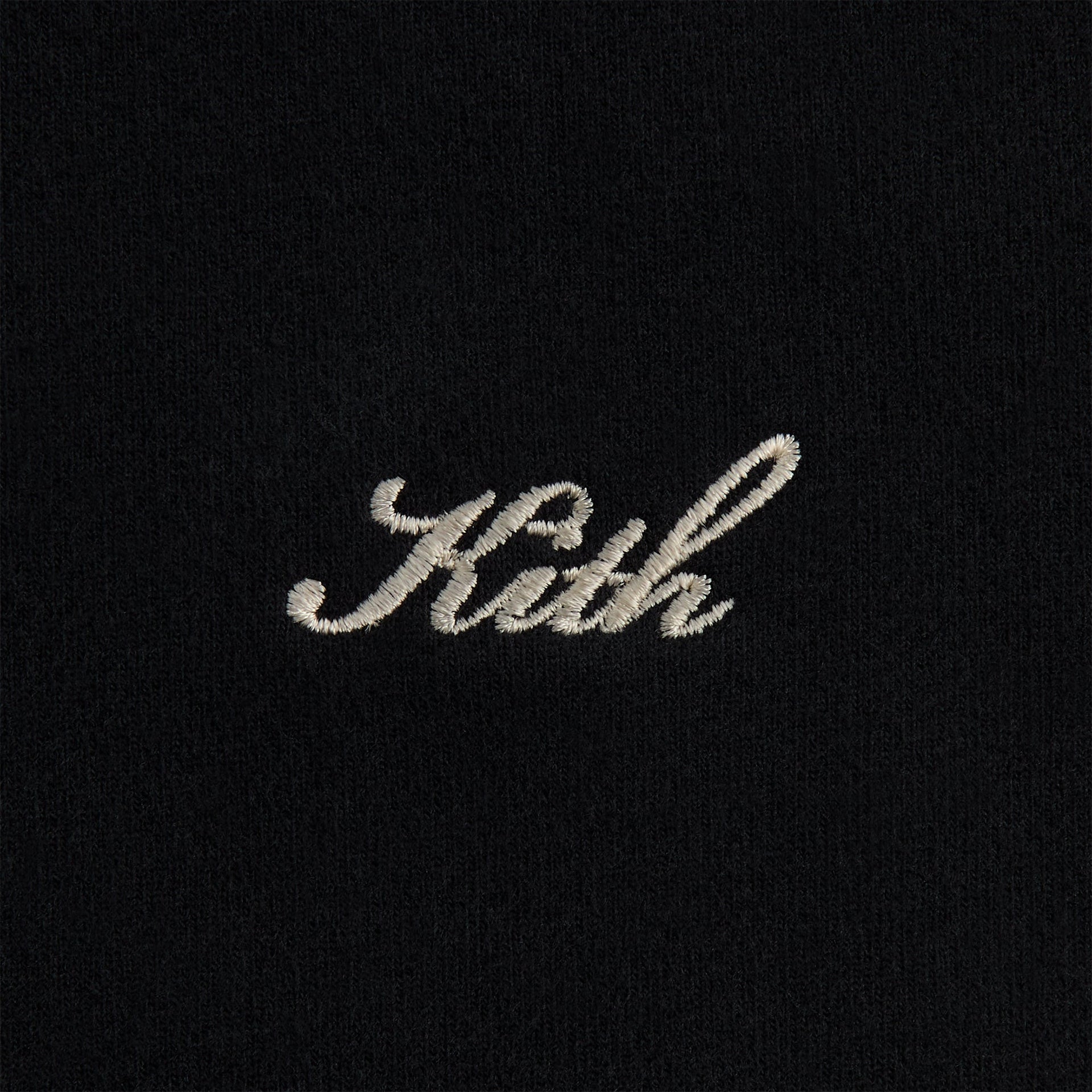 Kith Sueded French Terry Nelson Hoodie - Black - PH