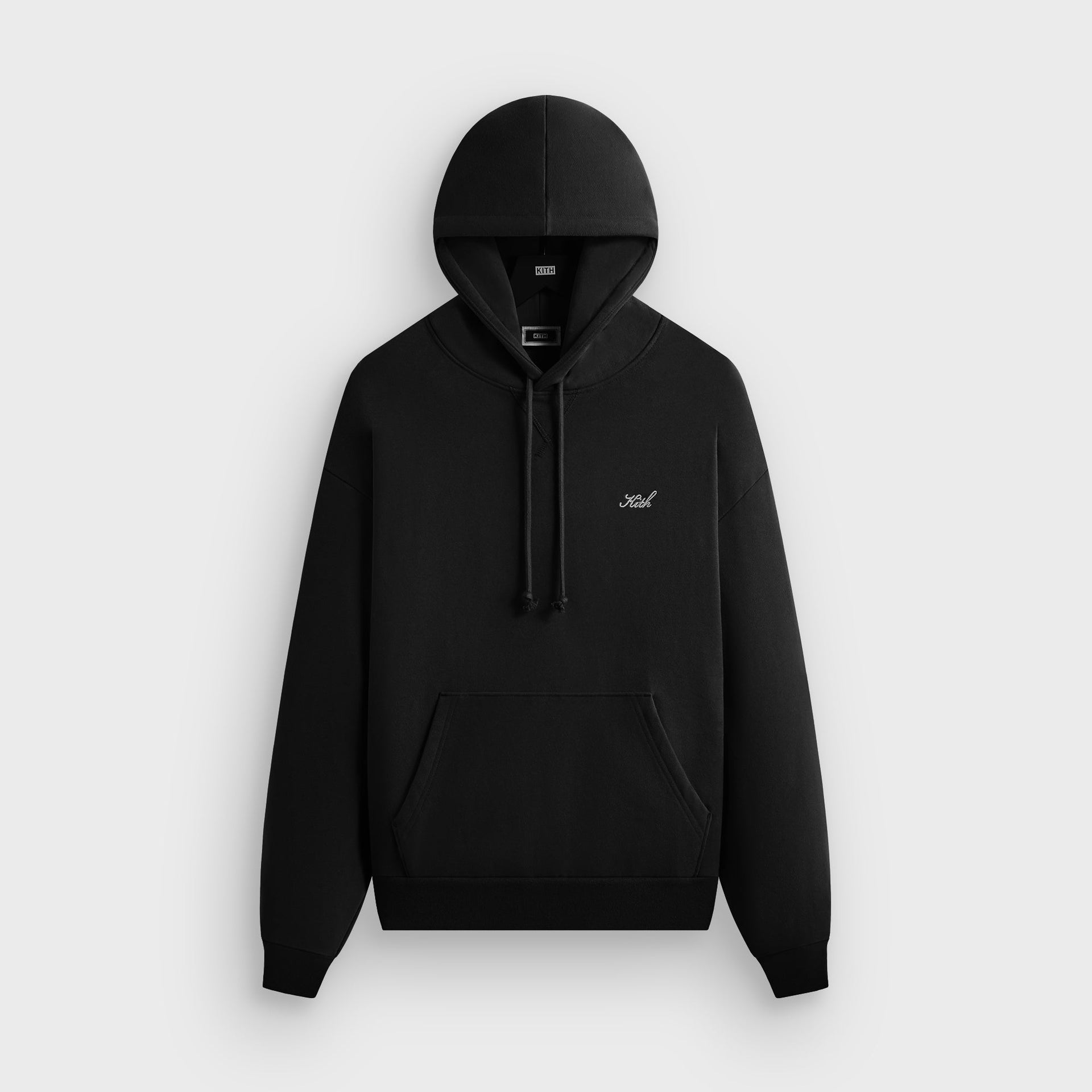 Kith Sueded French Terry Nelson Hoodie - Black - PH