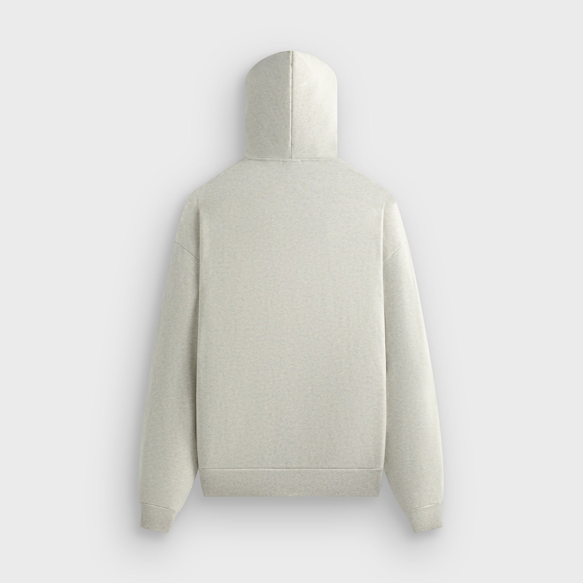 Kith Sueded French Terry Nelson Hoodie - Light Heather Grey - PH