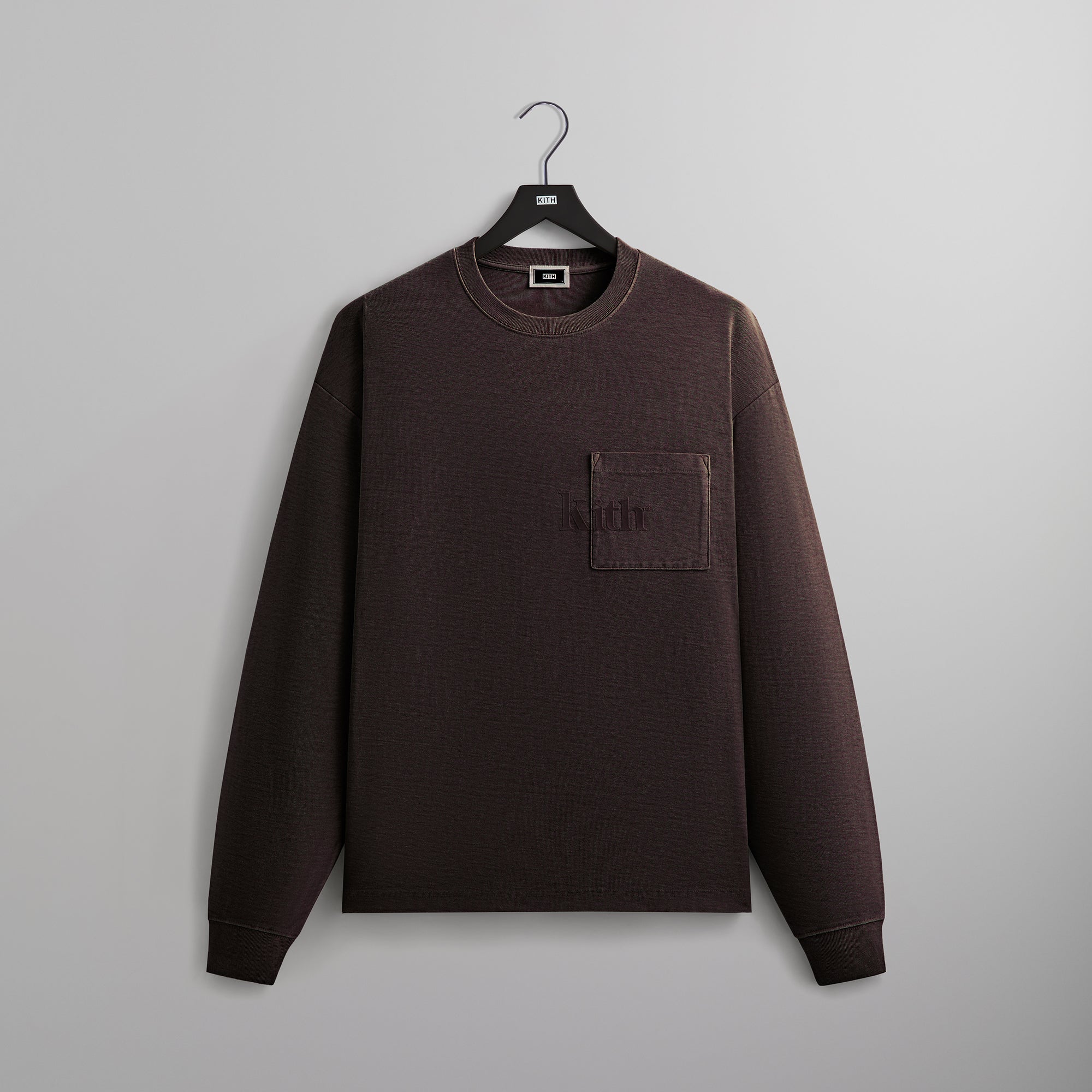 Kith Long Sleeve Quinn Tee - Incognito