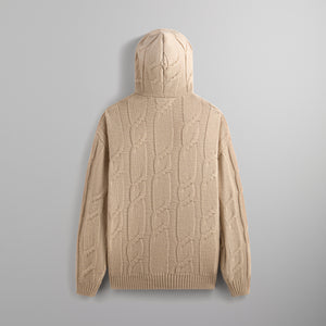 Kith Knit Elliot Hoodie - Sandy Heather