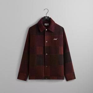 Kith Patchwork Wool Coaches Jacket - Aerate