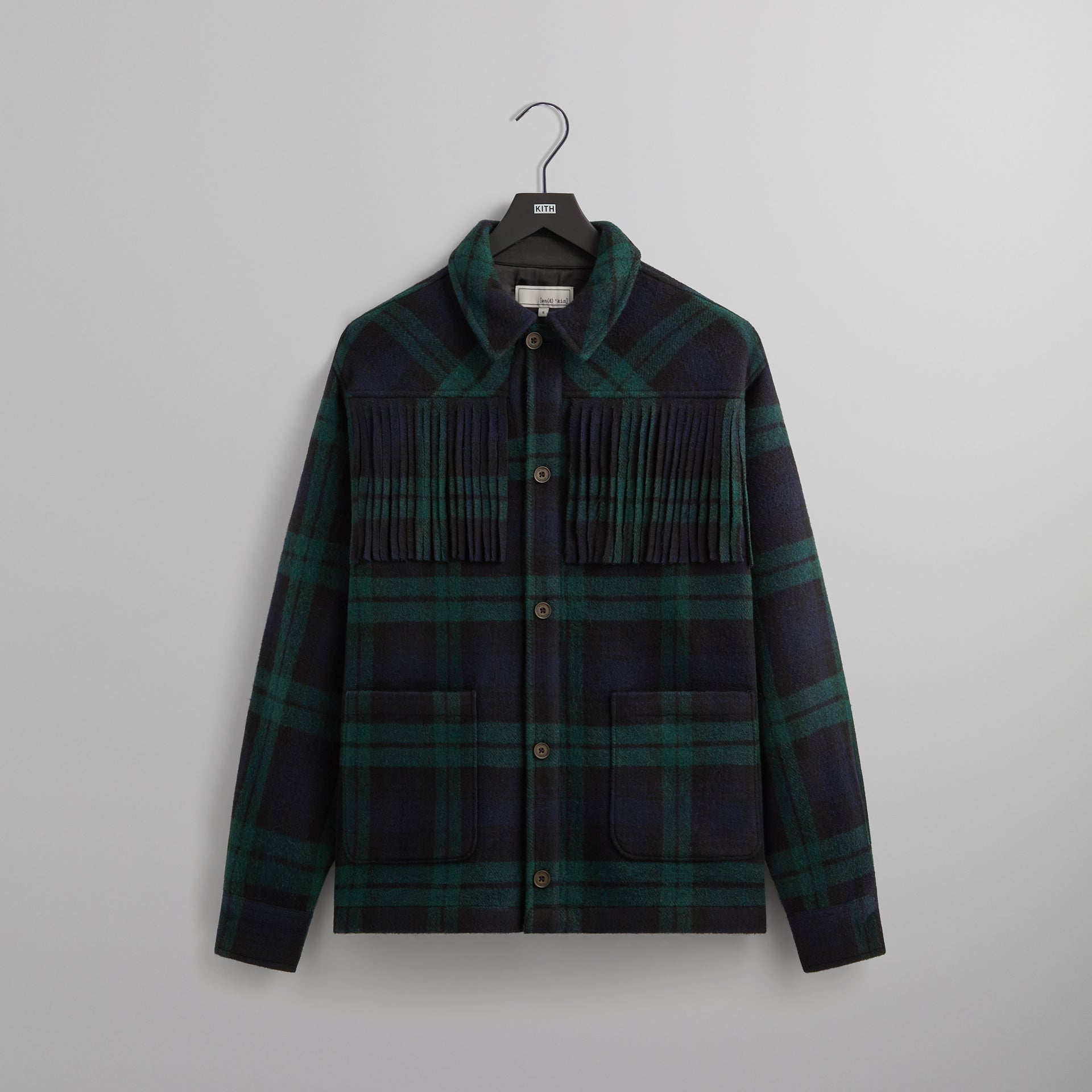 &Kin Bonded Wool Abel Shirt - Eve