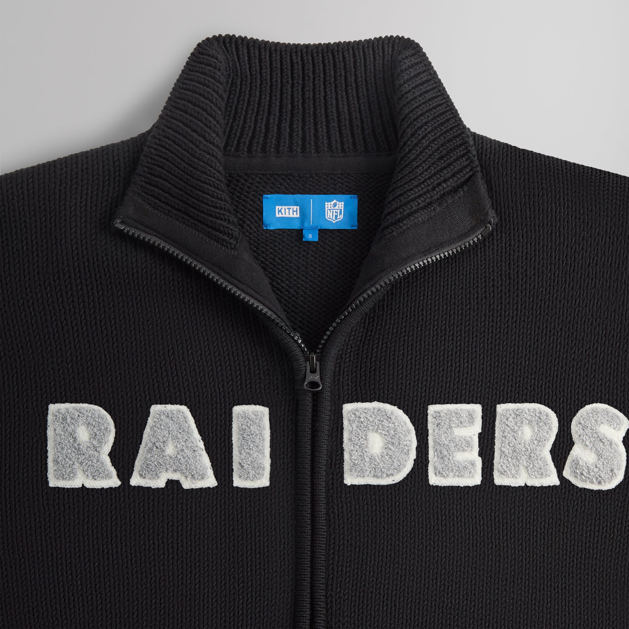 ジャケット・アウター Kith& Raiders Wyona Full Zip Sweater Kith & '47 for the NFL: Raiders Wyona Full Zip Sweater
