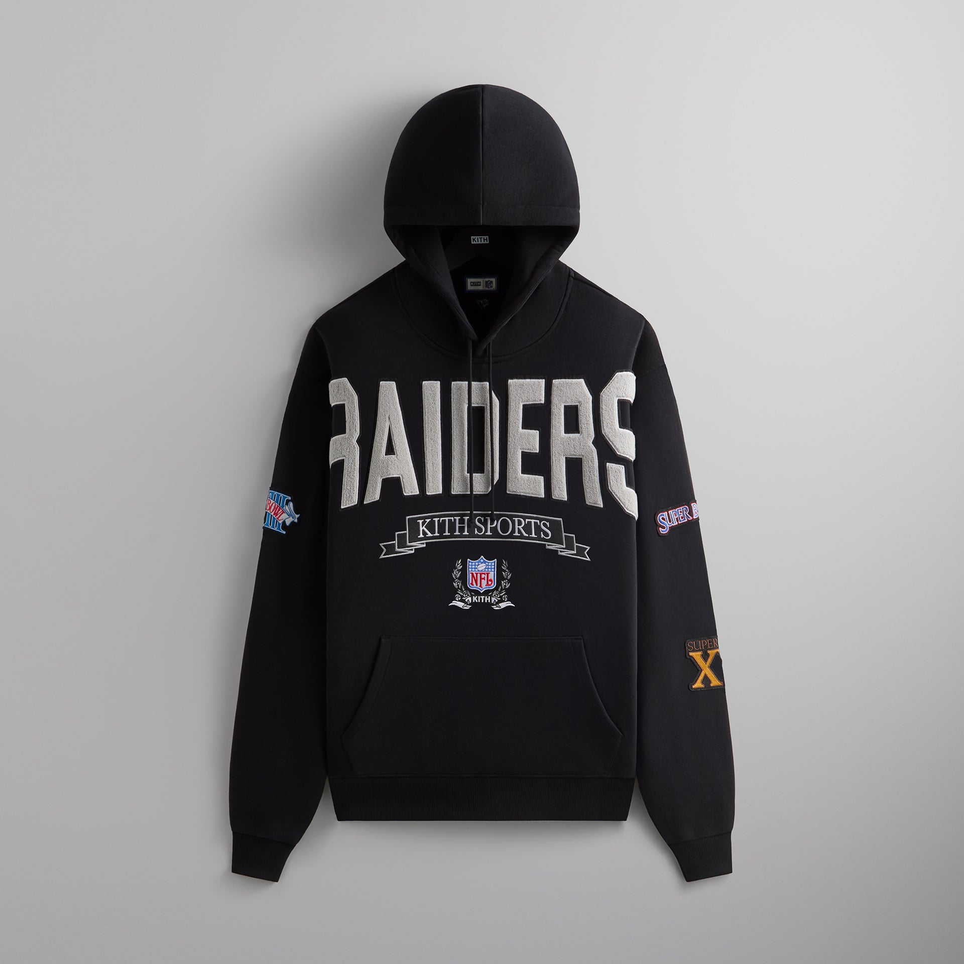 Kith & '47 for the NFL: Raiders Nelson Hoodie - Black