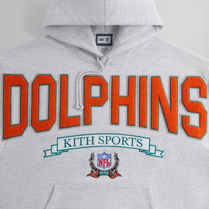 Kith & '47 for the NFL: Dolphins Nelson Hoodie - Light Heather Grey PH