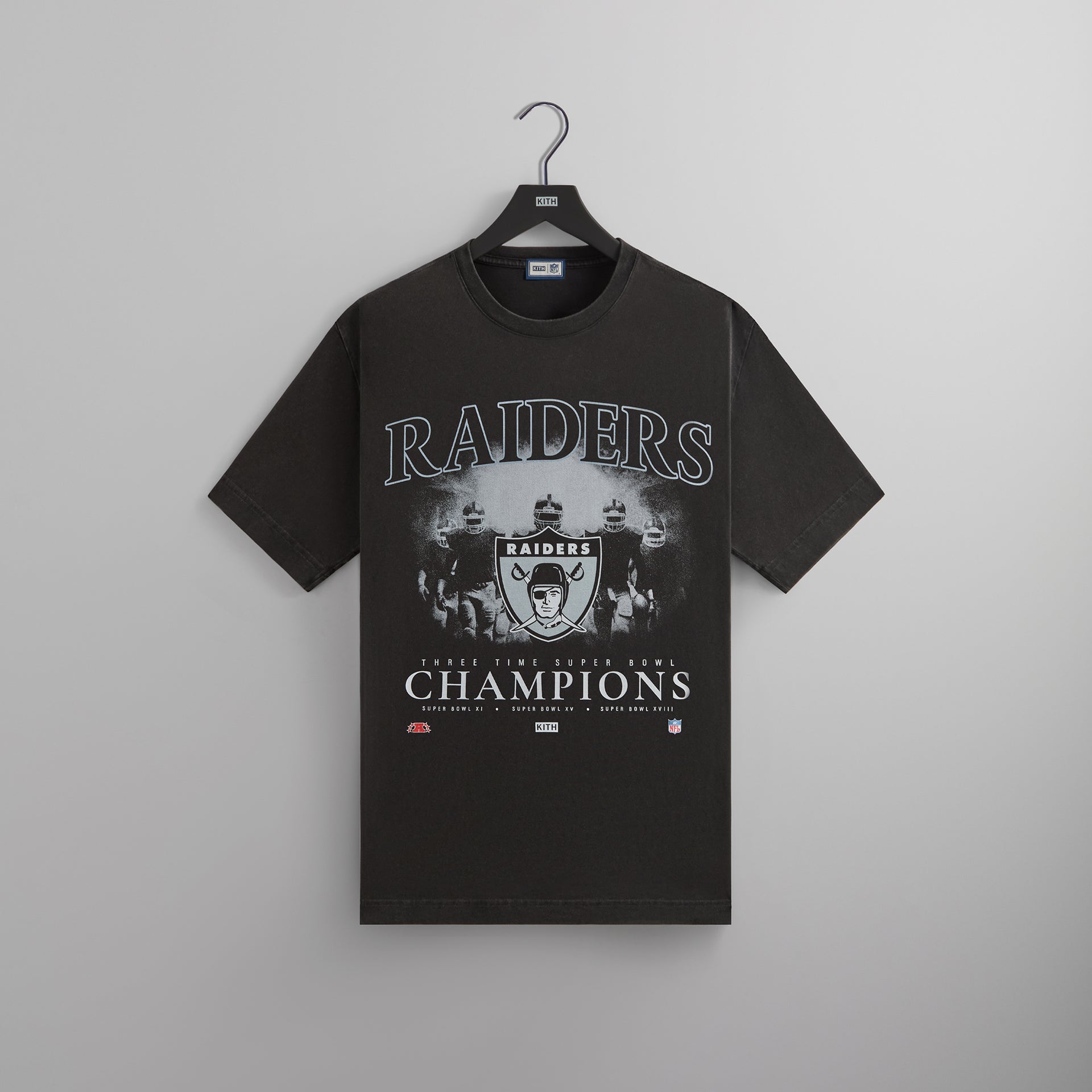 Kith & '47 for the NFL: Raiders Vintage Tee - Black