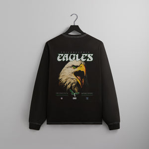 Kith & '47 for the NFL: Eagles Vintage Long Sleeve Tee - Black