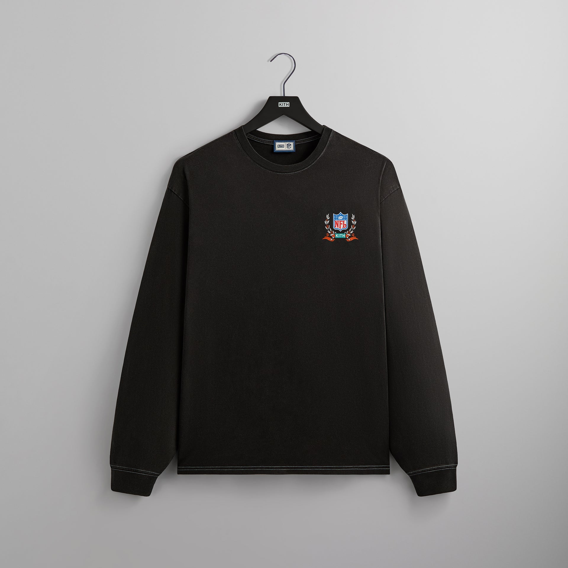 Kith & '47 for the NFL: Dolphins Vintage Long Sleeve Tee - Black