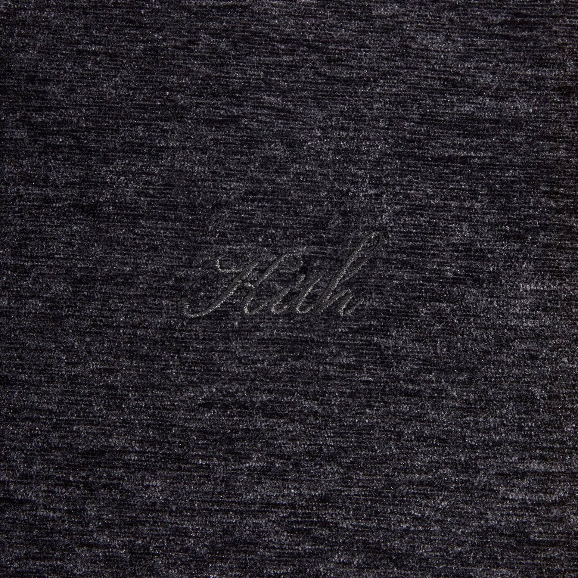 Kith Chenille Woodpoint Shirt - Black