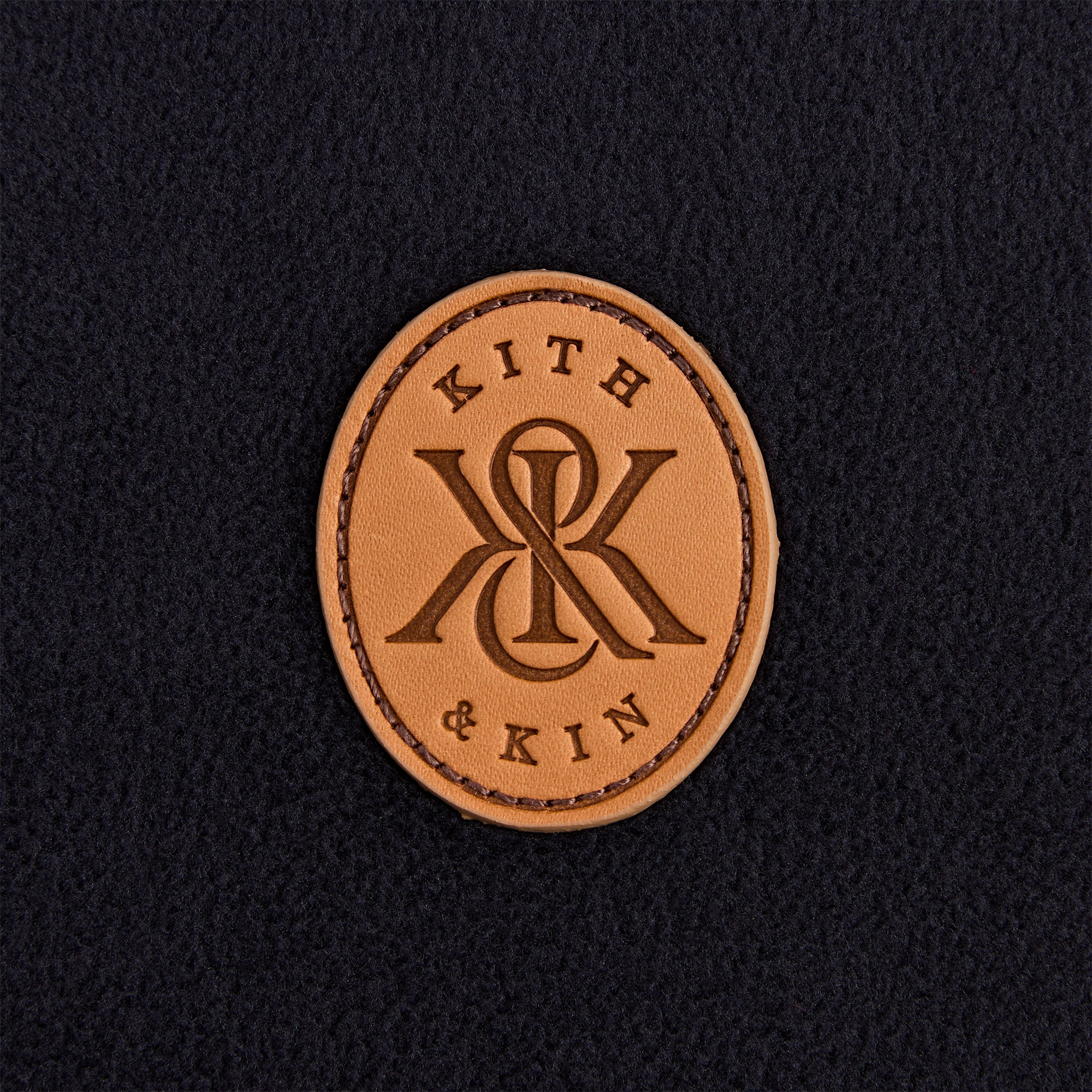 Kith Bonded Sherpa Coleman Quarter Zip Hoodie - Stadium