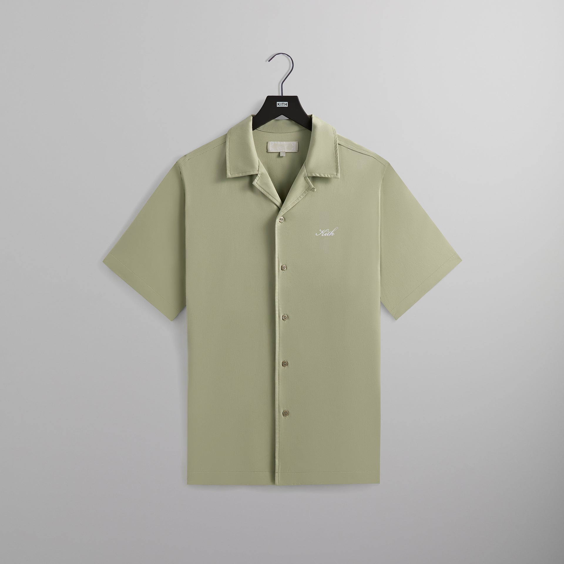 Kith Silk Cotton Short Sleeve Thompson Camp Collar Shirt - Region