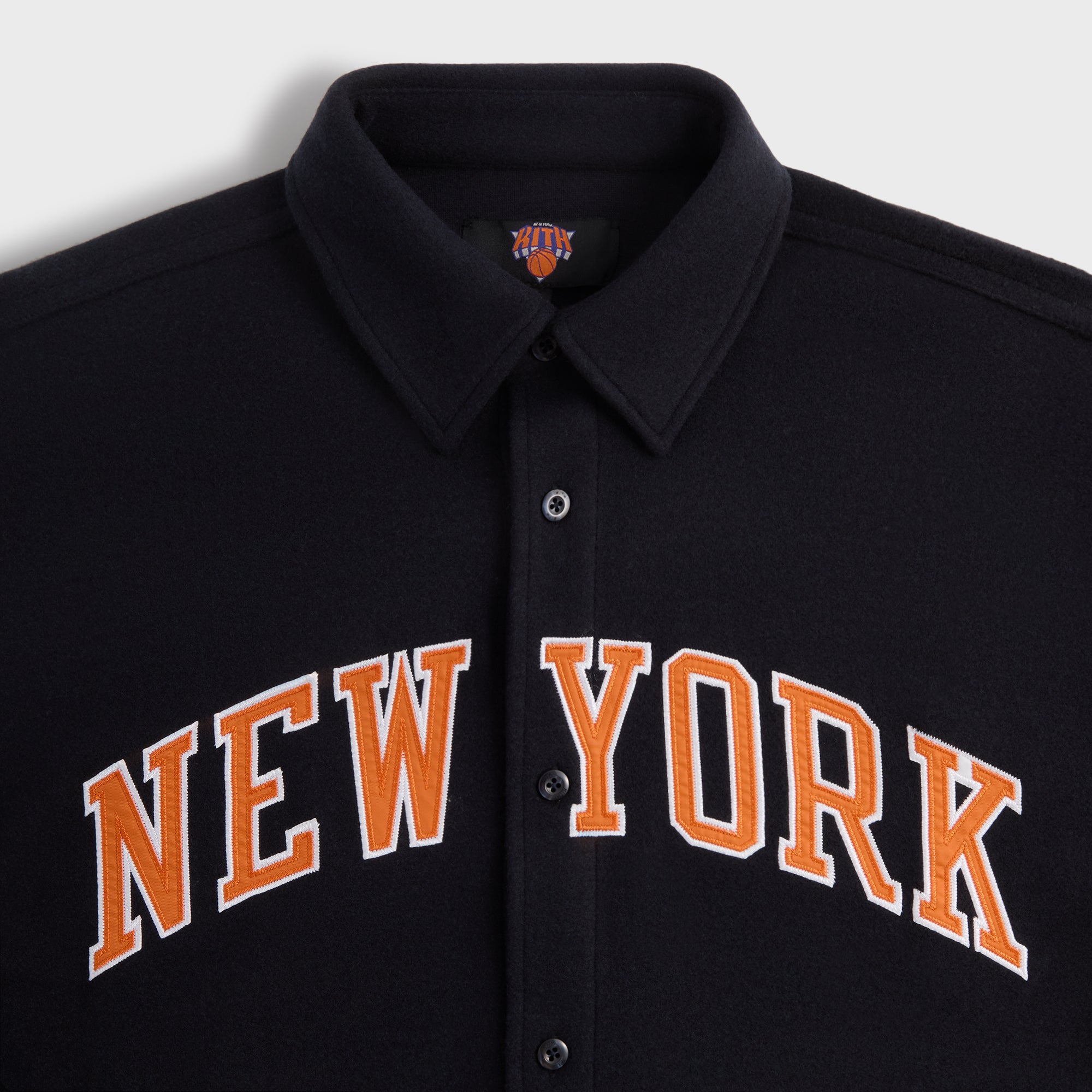 Kith x New York Knicks Felted Jersey Apollo Shirt Medium