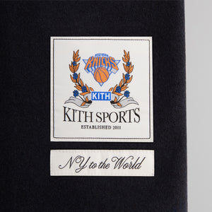 Kith for the New York Knicks Felted Jersey Apollo Shirt - Nocturnal