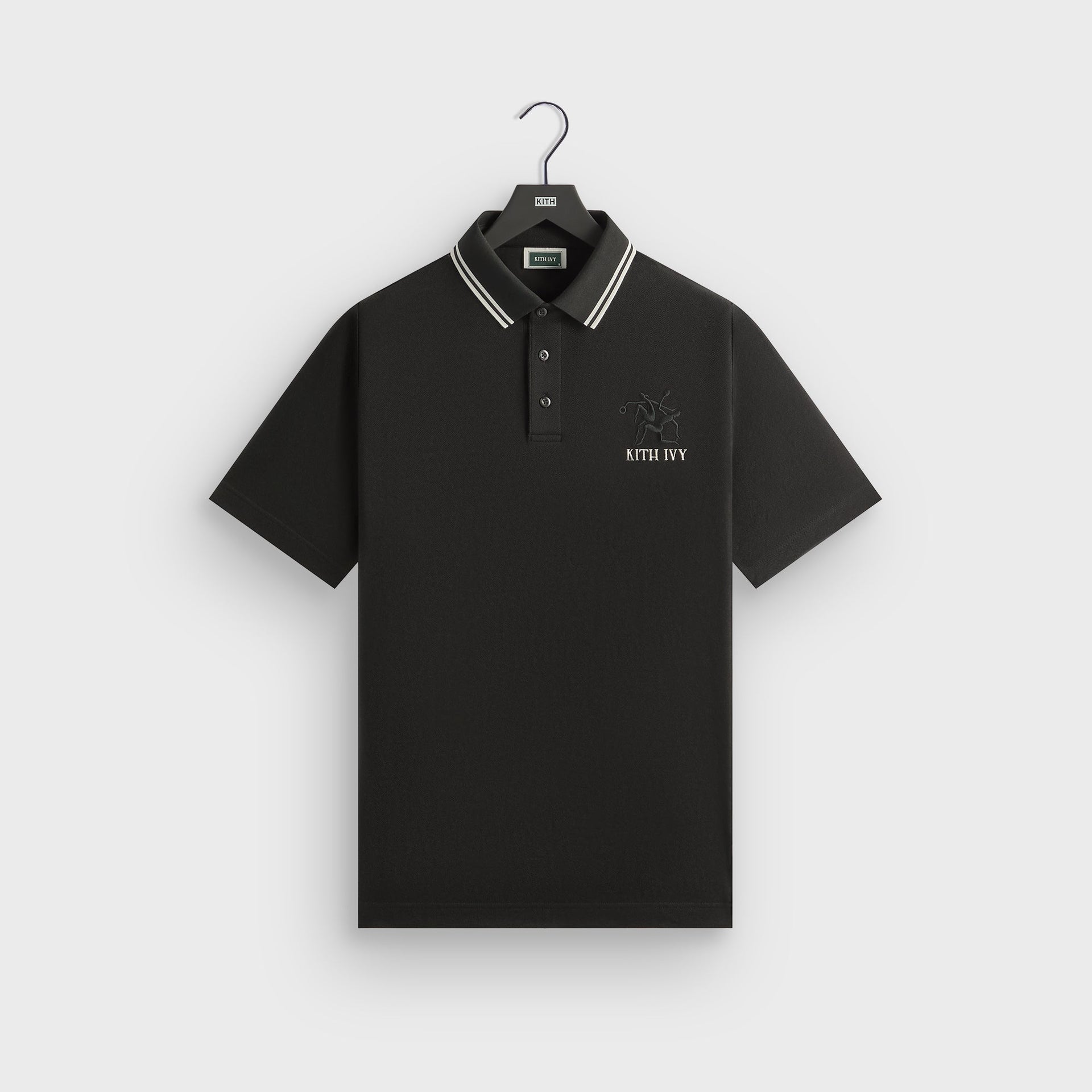 Kith Ivy Tipped Polo - Black - PH