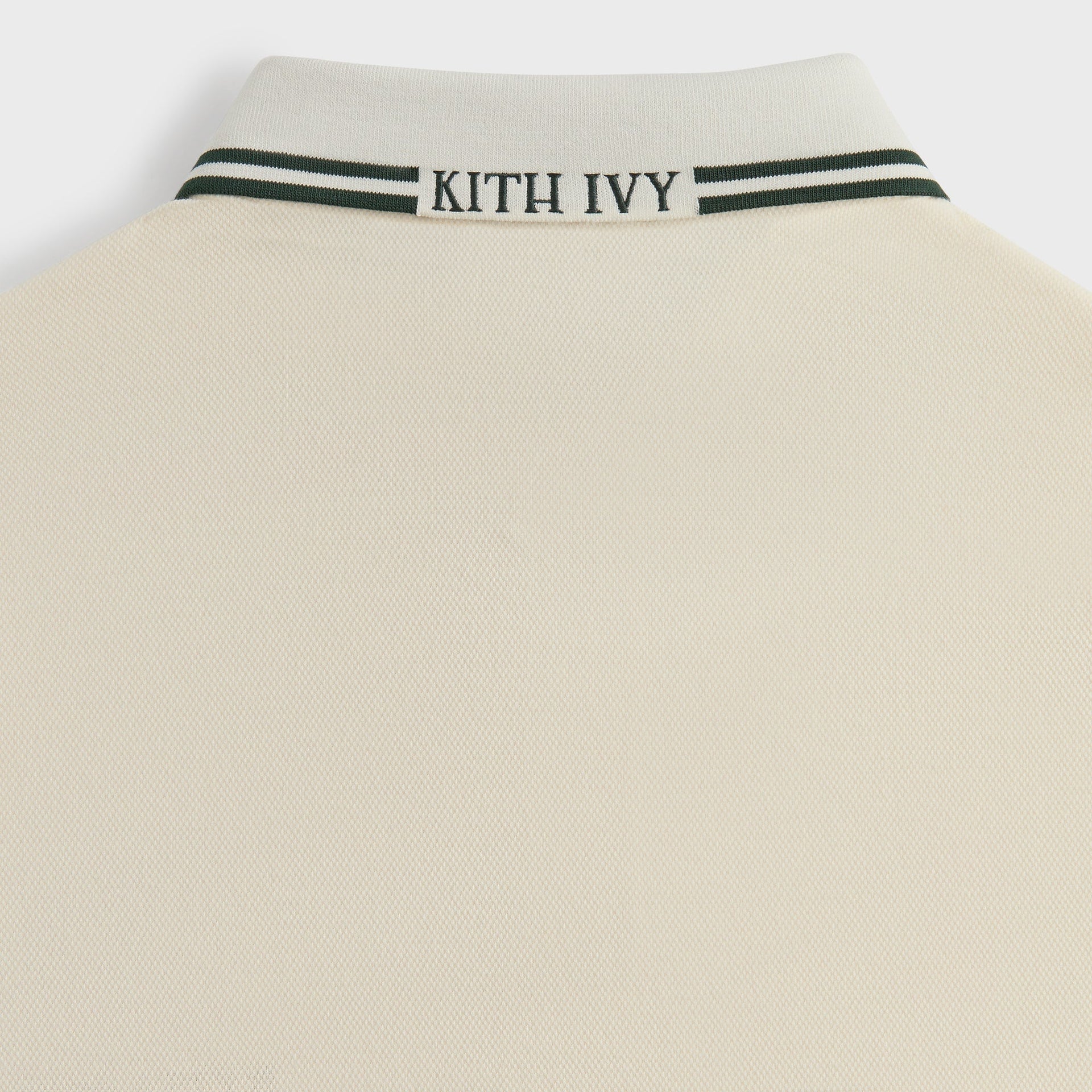 Kith Ivy Tipped Polo - Sandrift - PH