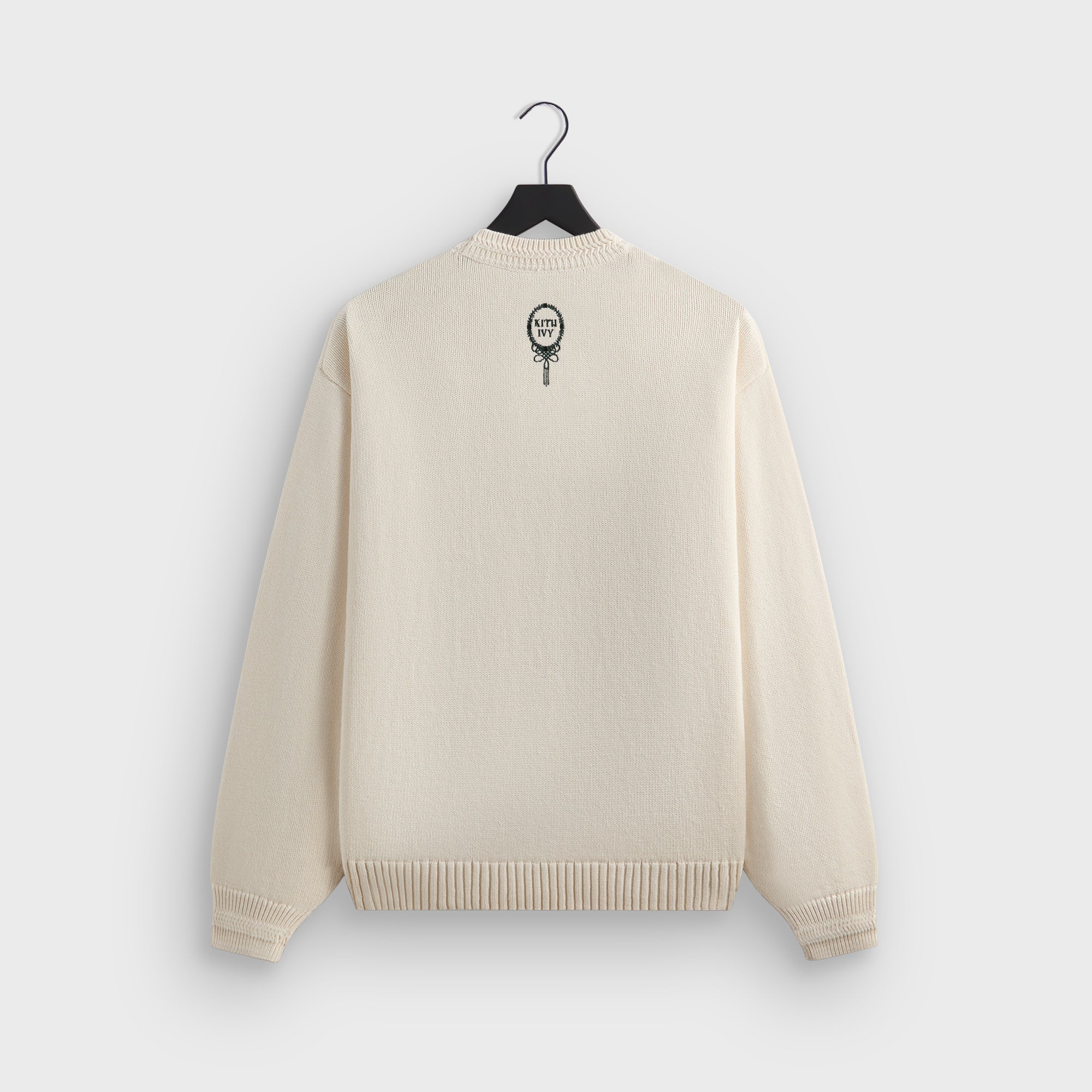 Kith Ivy Emblem Crewneck Sweater - Sandrift