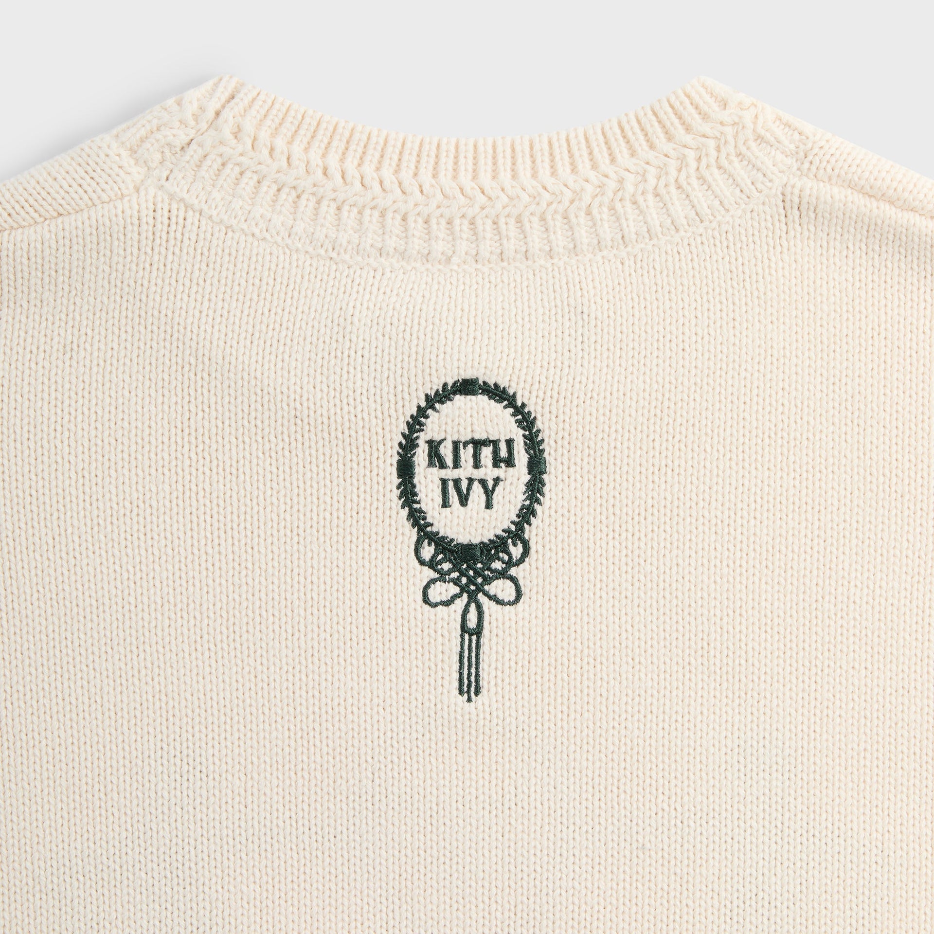 Kith Ivy Emblem Crewneck Sweater - Sandrift - PH