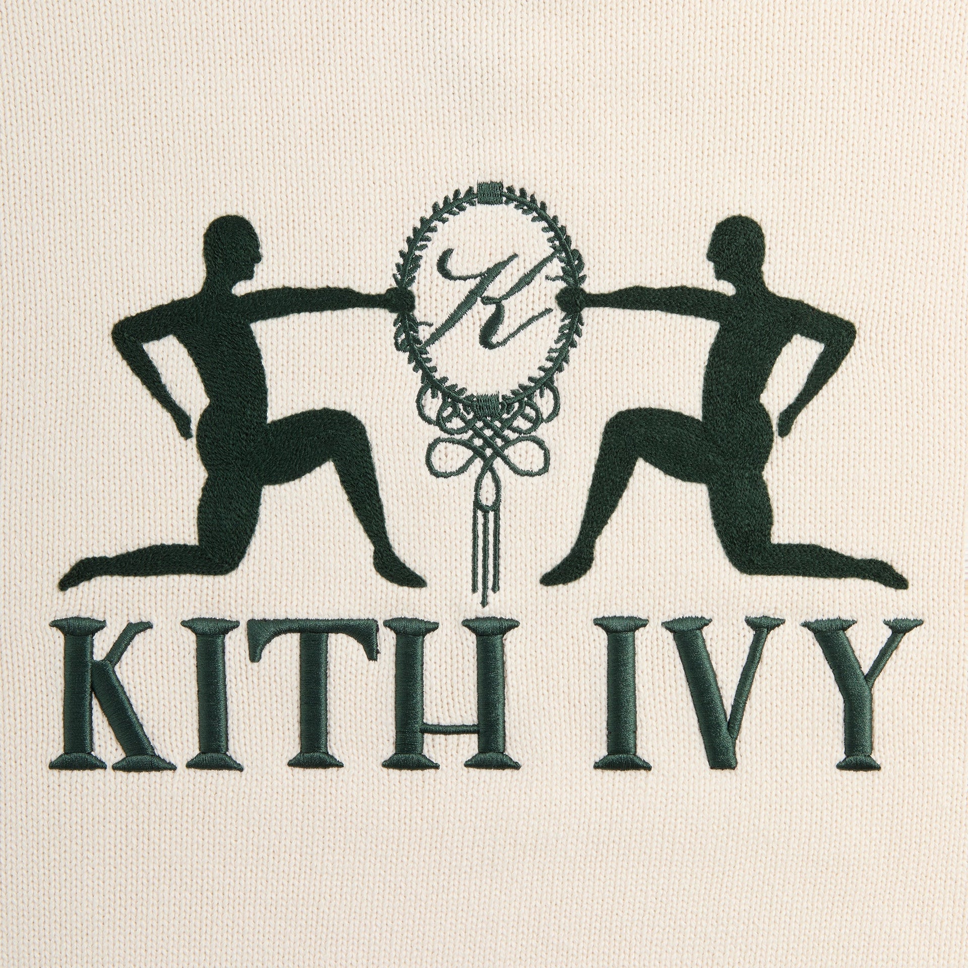 Kith Ivy Emblem Crewneck Sweater - Sandrift - PH
