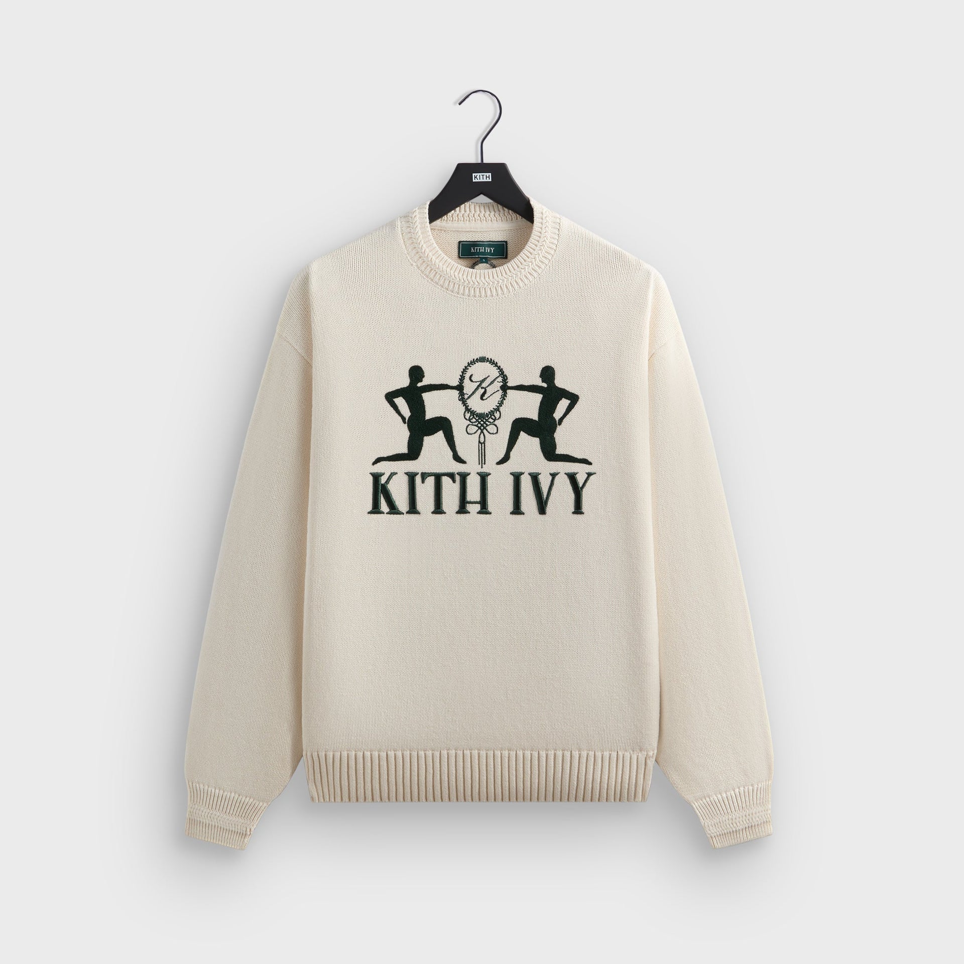Kith Ivy Emblem Crewneck Sweater - Sandrift - PH