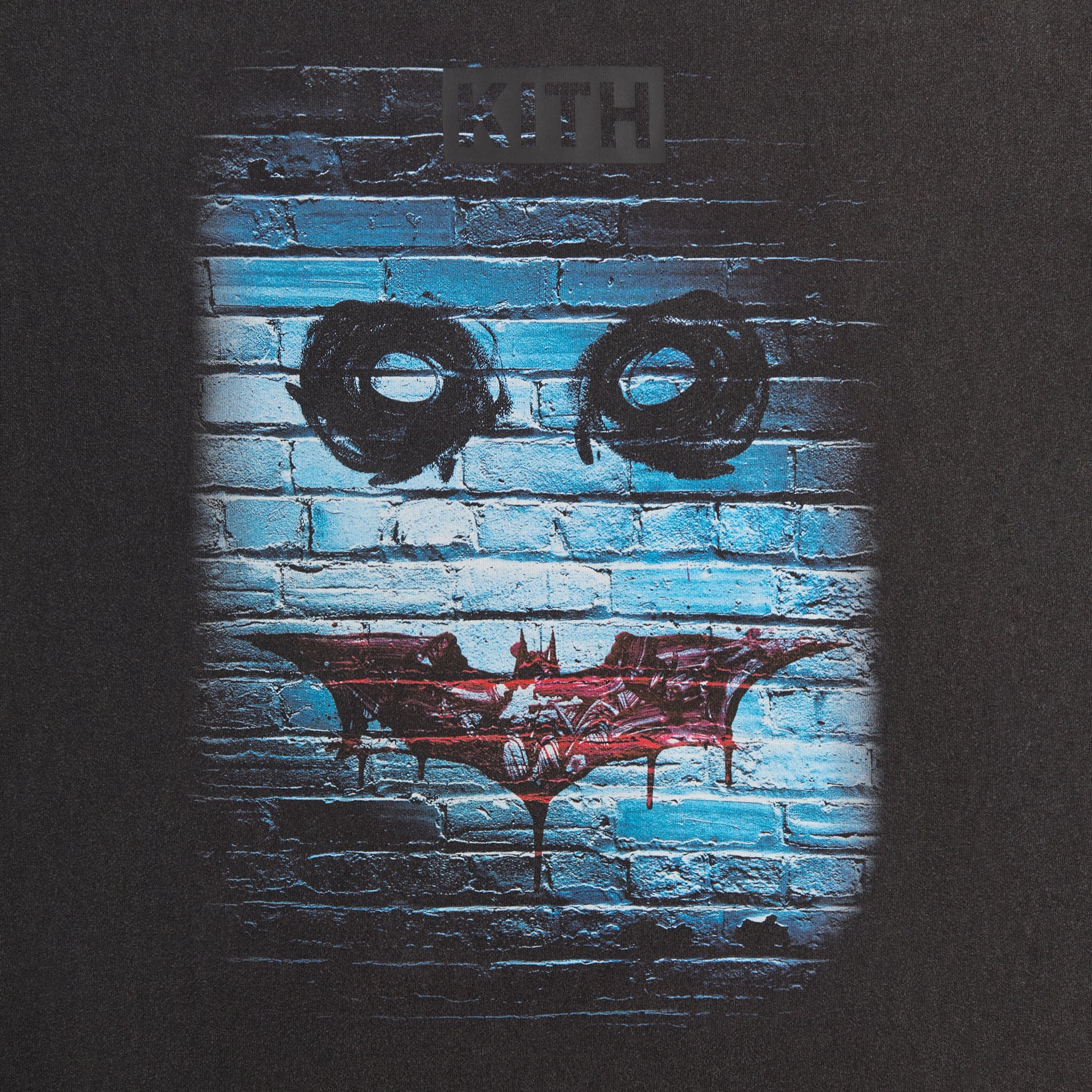 Batman | Kith Dark Knight Teaser Vintage Tee - Black