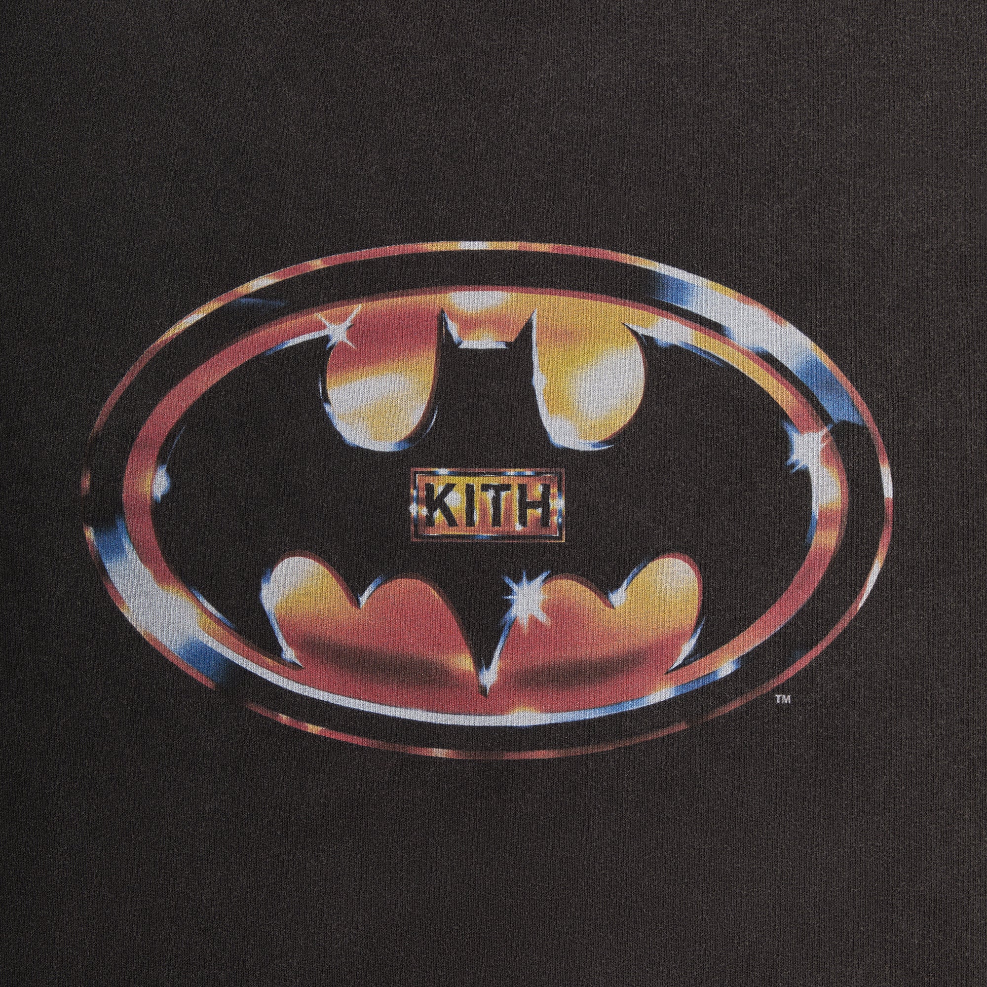 KITH キス Batman バットマン Logo ロゴ Vintage Tシャツ KITH - Kith x Batman Classic Vintage Tee XLサイズの通販 by