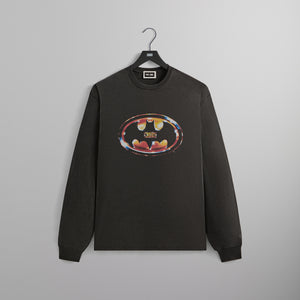 Batman | Kith Logo Vintage Long Sleeve Tee - Black