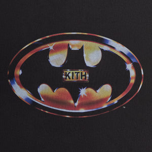 Batman | Kith Logo Vintage Nelson Crewneck - Black