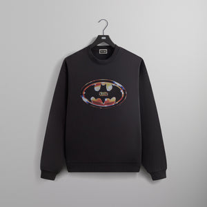 Batman | Kith Logo Vintage Nelson Crewneck - Black