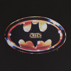 Batman | Kith Logo Vintage Nelson Hoodie - Black