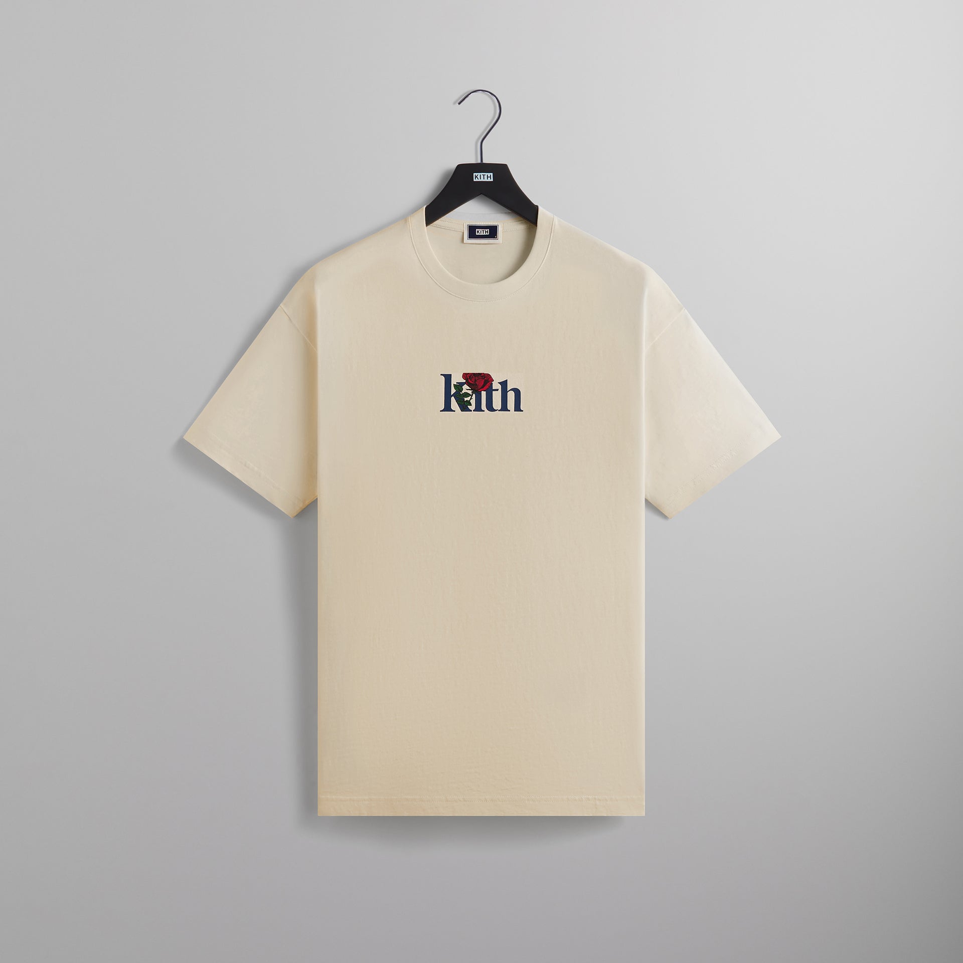 Kith Rose Serif Tee - Sandrift