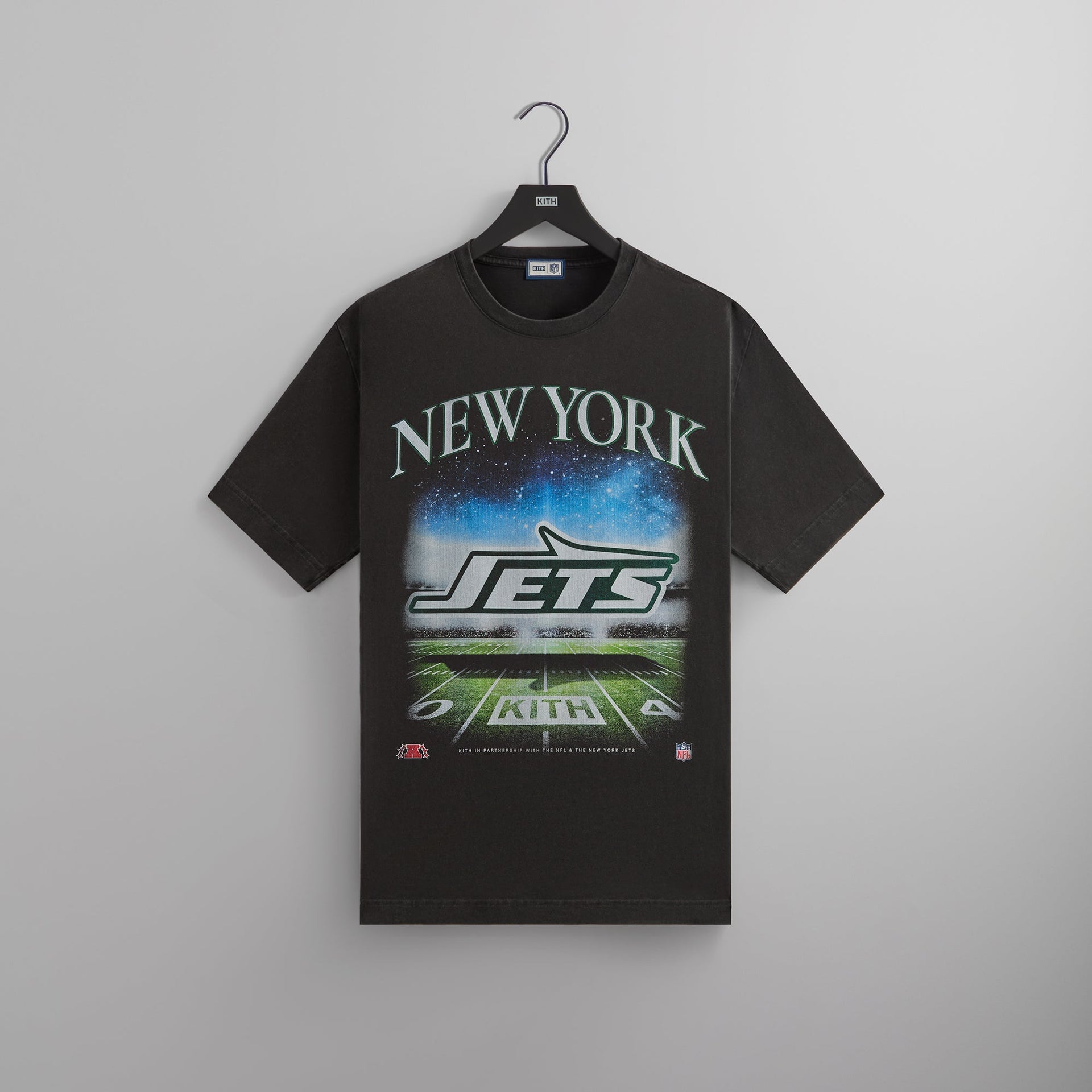 Kith & '47 for the NFL: Jets Vintage Tee - Black PH