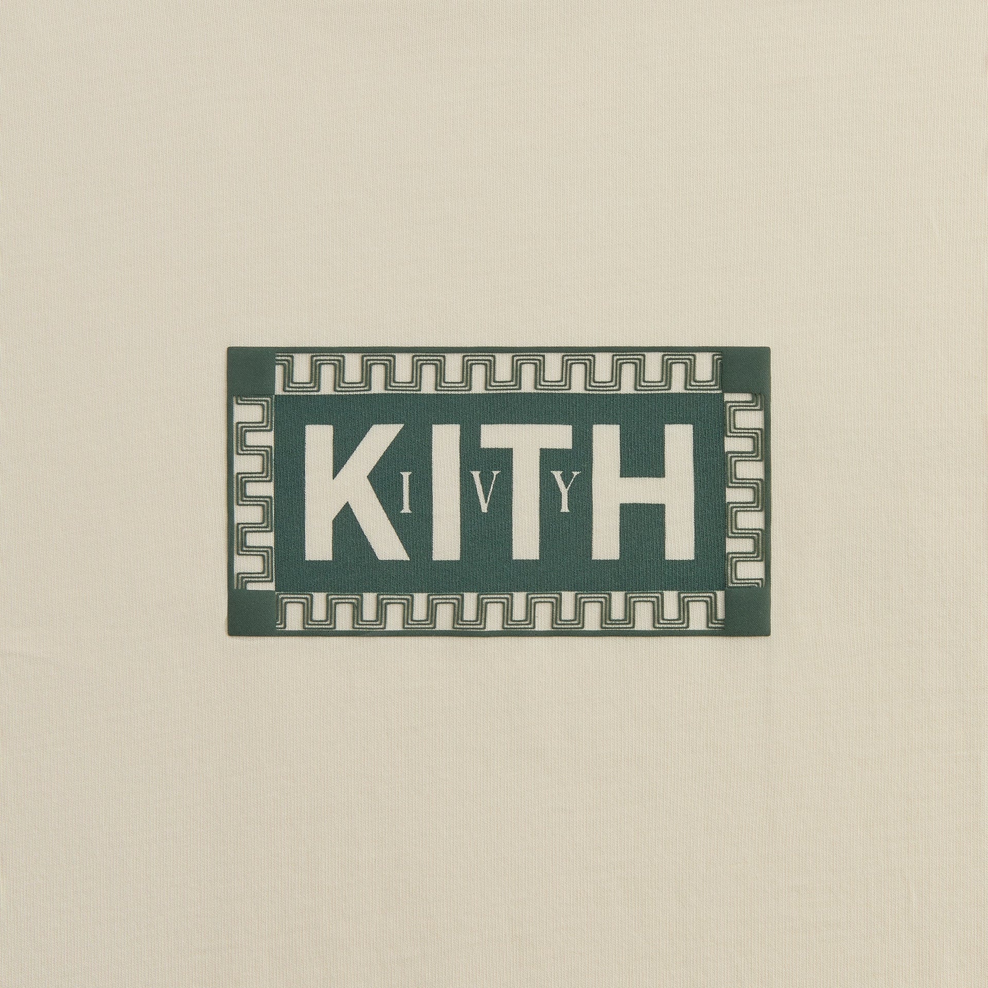 Kith Ivy Classic Logo Long Sleeve Tee - Sandrift - PH