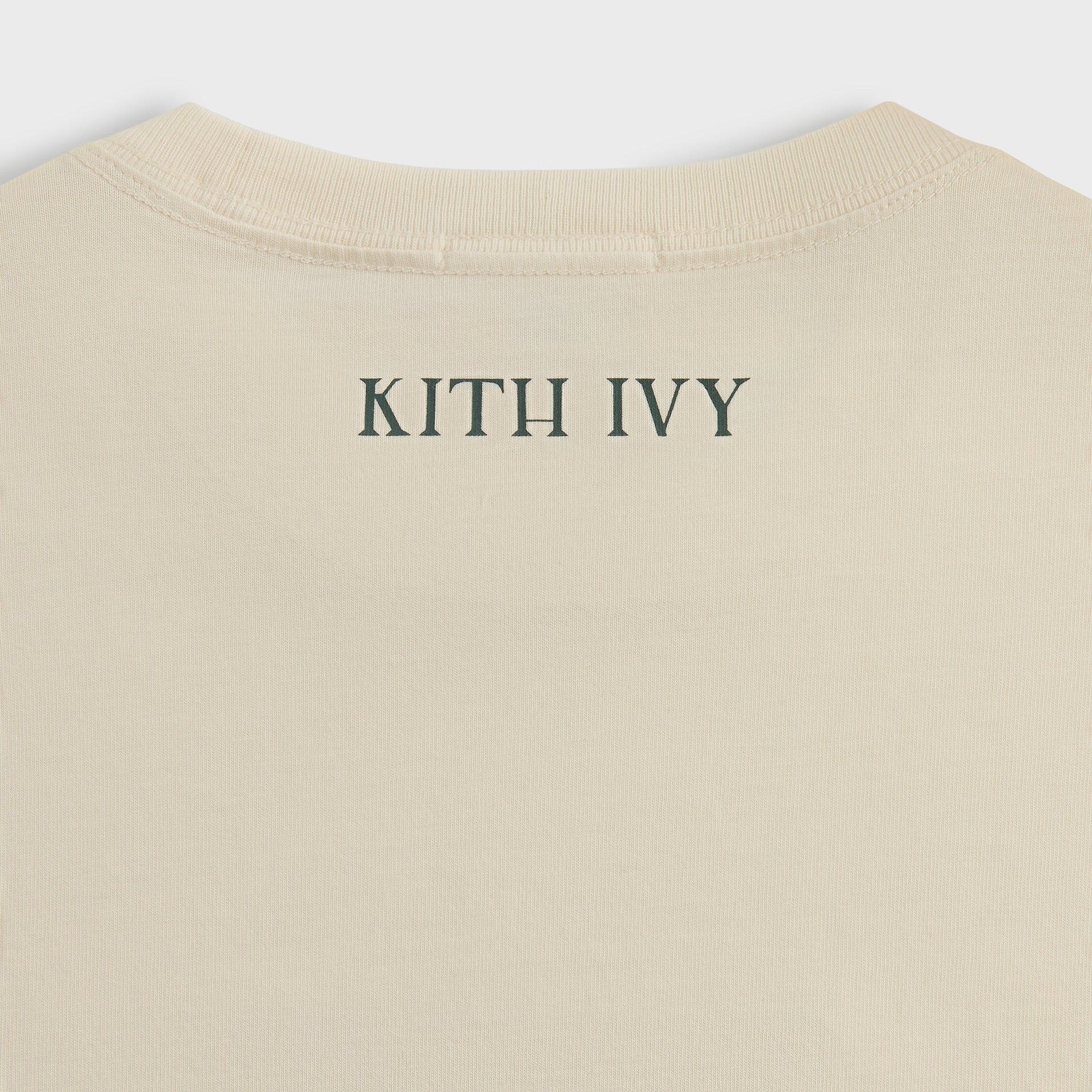 Kith Ivy Classic Logo Long Sleeve Tee - Sandrift - PH
