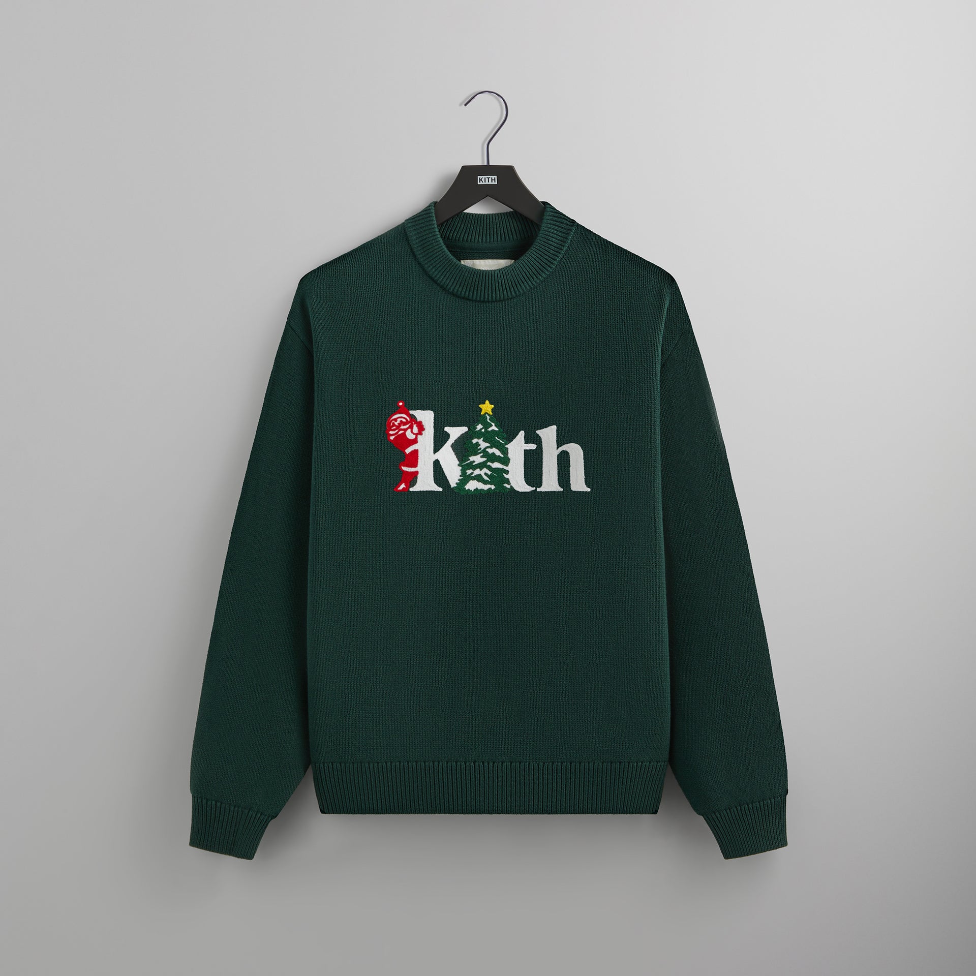 UrlfreezeShopsmas Tree Crewneck Sweater - Stadium