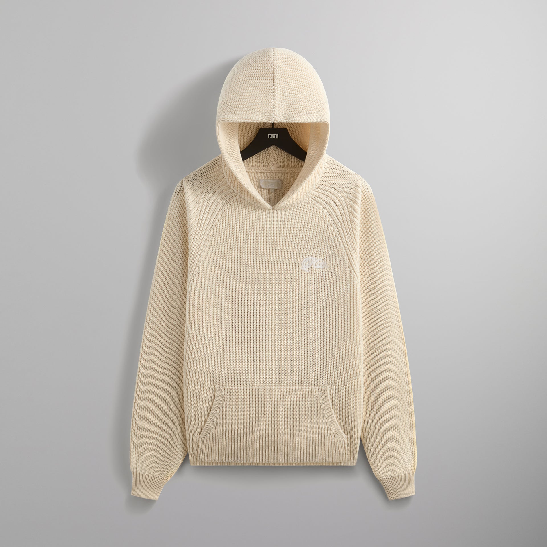 Kith Knit Miles Hoodie - Sandrift