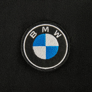 UrlfreezeShops for BMW Bonded Velour Williams V Full Zip Eisenhower Hoodie - Black