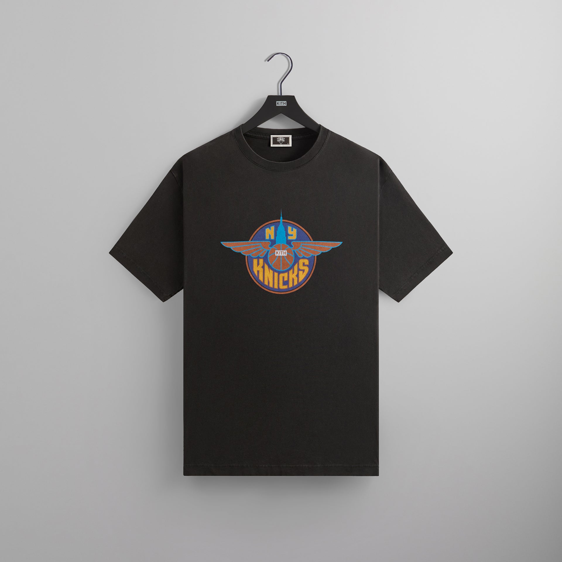 Kith for the New York Knicks Wingman Vintage Tee - Black