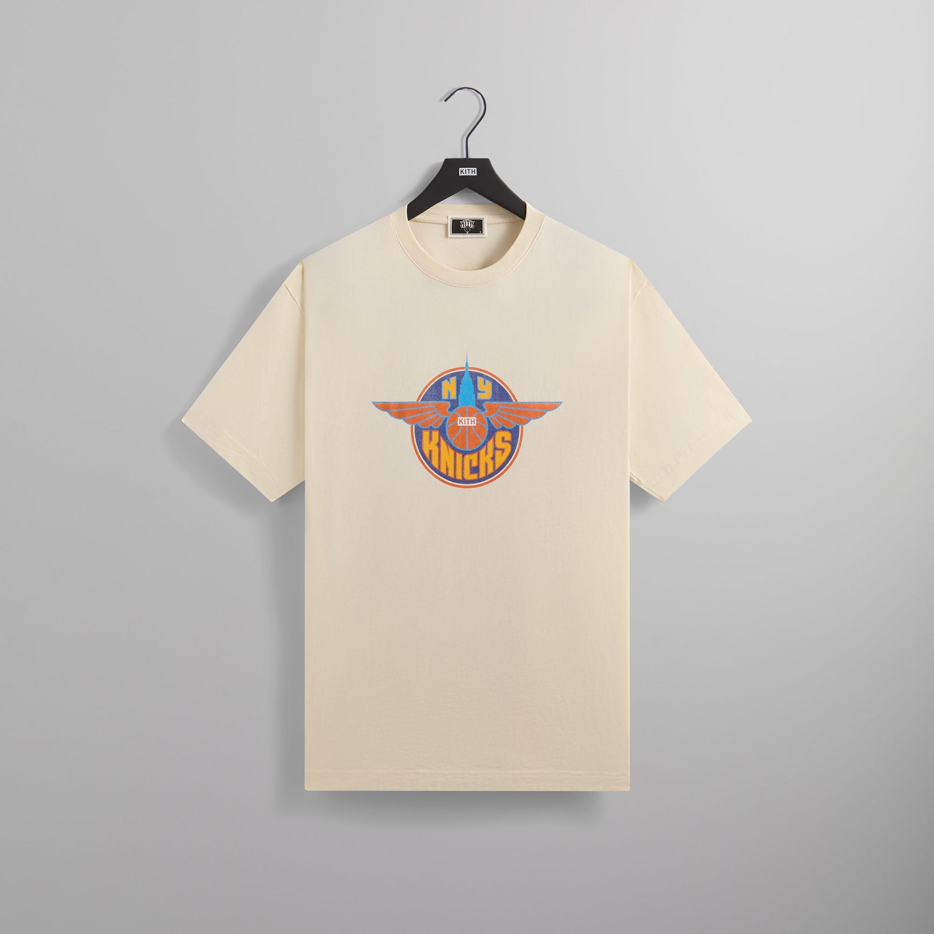 Kith for the New York Knicks Wingman Vintage Tee - Sandrift PH