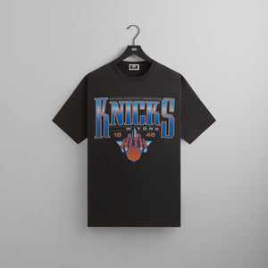 Kith for the New York Knicks Luster Vintage Tee - Black