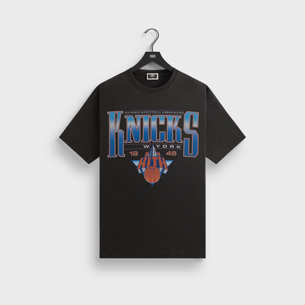 Kith for the New York Knicks Vintage Nelson Crewneck - Black