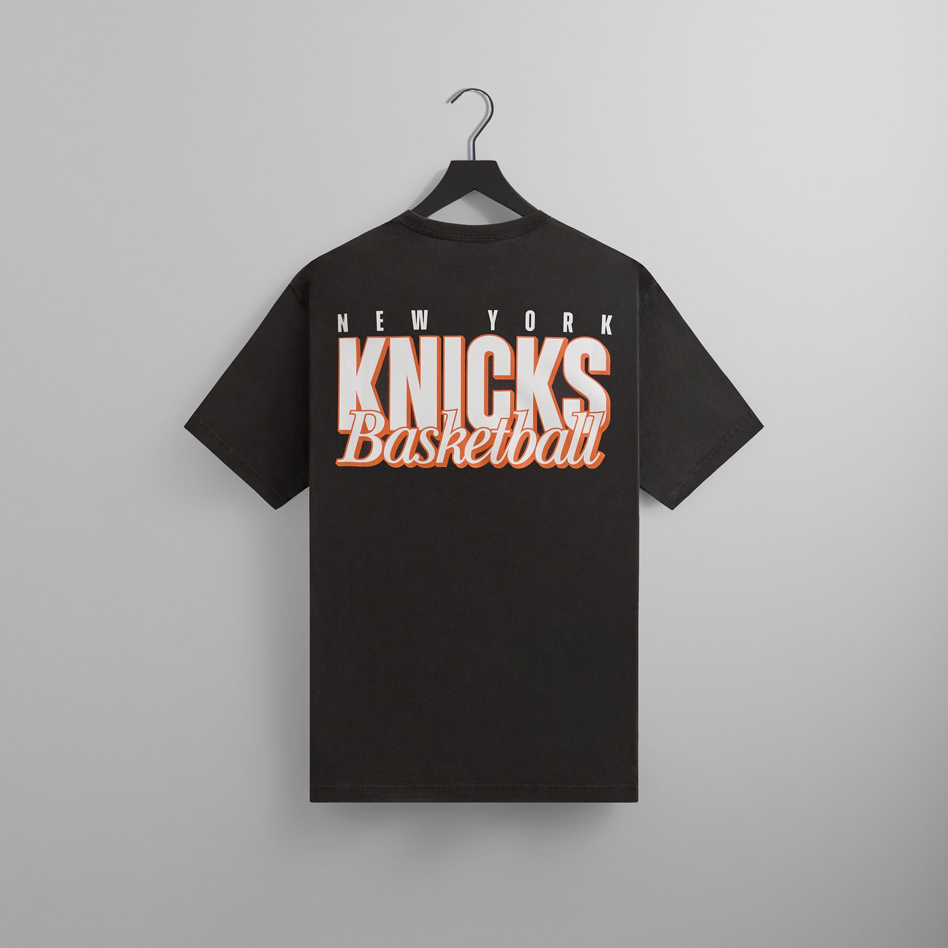 Kith for the New York Knicks Classic Vintage Tee - Black