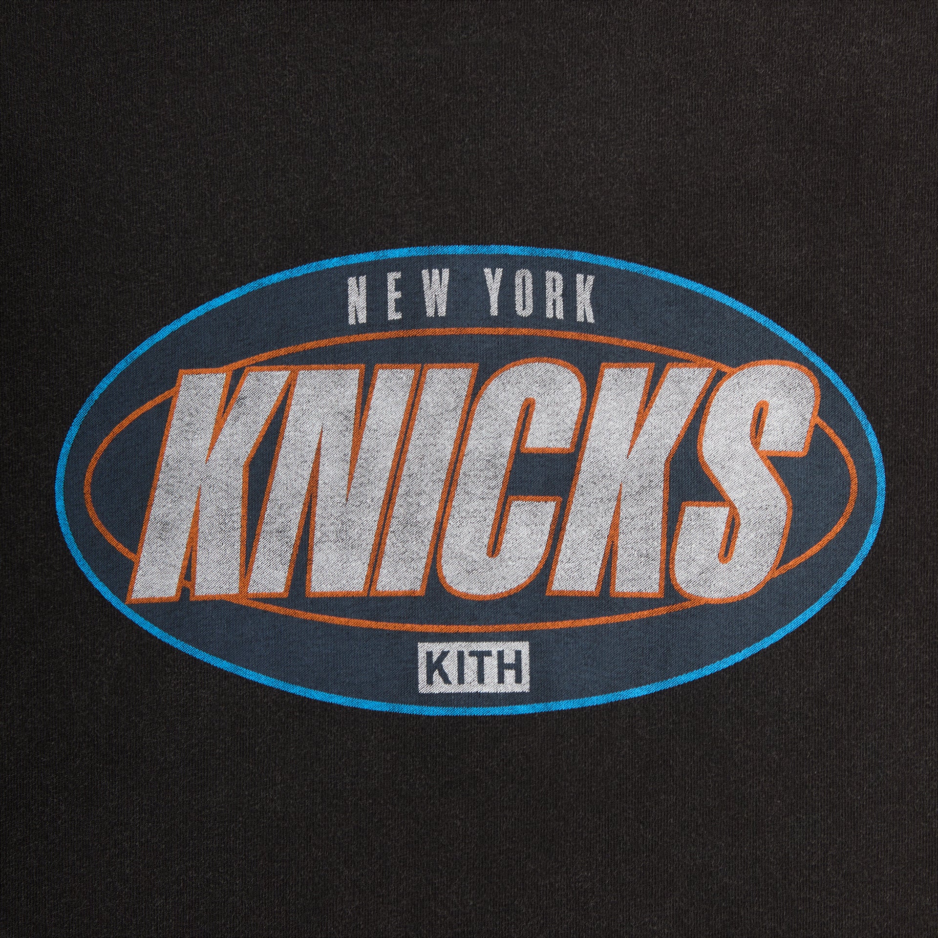 Kith for the New York Knicks Y2K Vintage Tee - Black