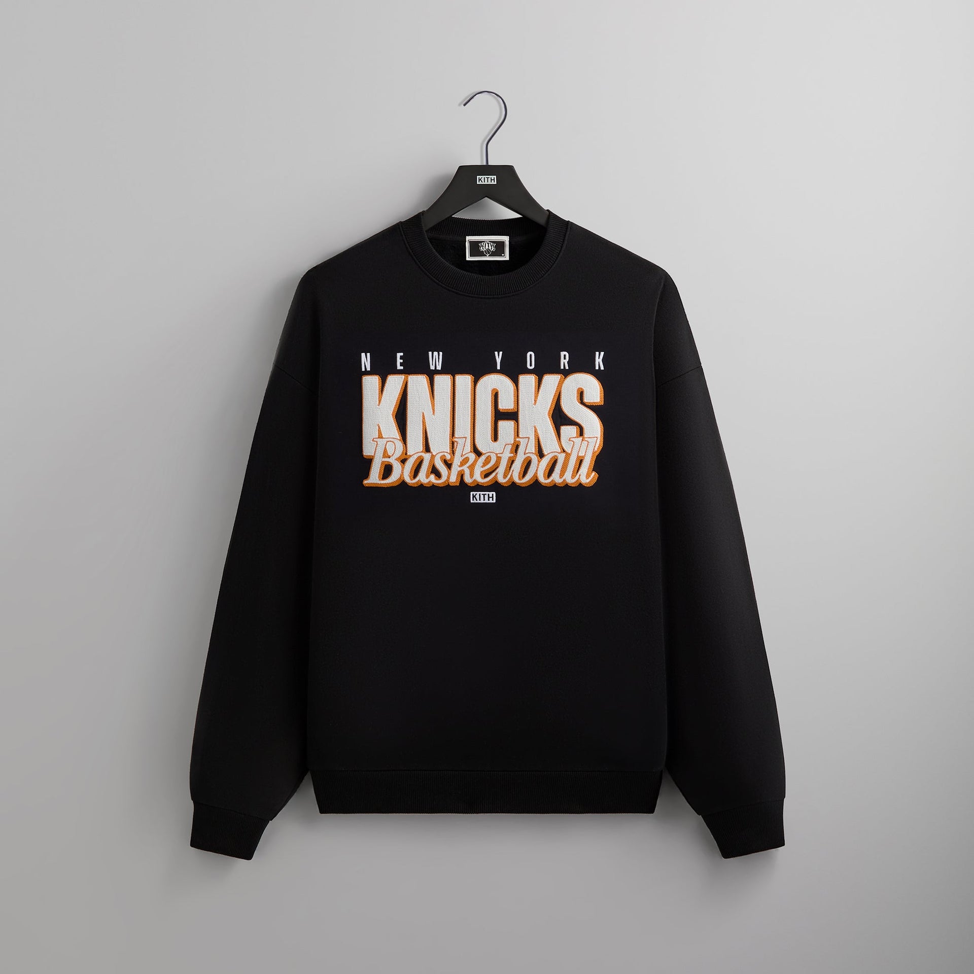 Kith for the New York Knicks Classic Vintage Nelson Crewneck - Black PH