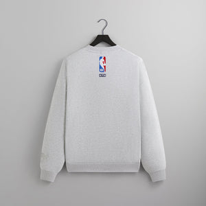 Kith for the New York Knicks Classic Vintage Nelson Crewneck - Light Heather Grey PH