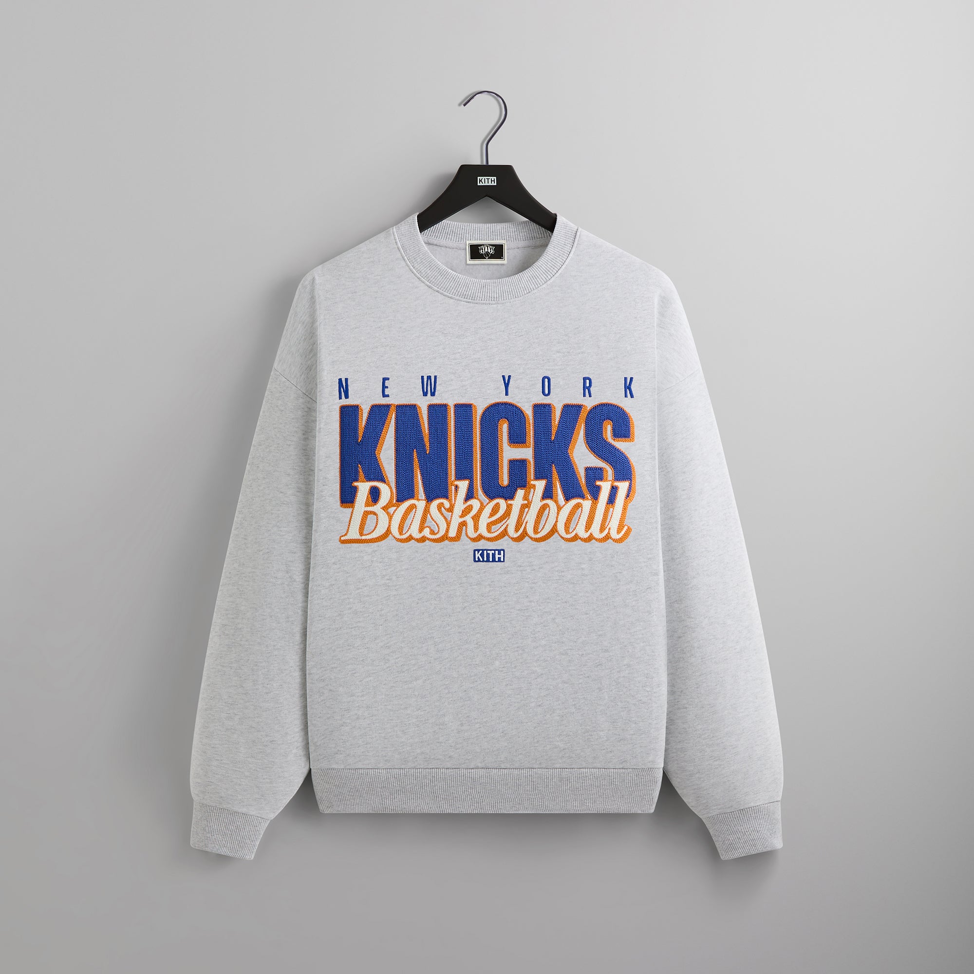 Kith for the New York Knicks Classic Vintage Nelson Crewneck - Light H